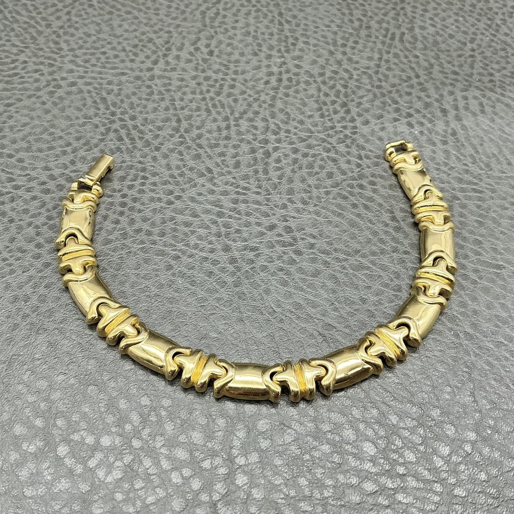 Joan Rivers Bracelet Gold Tone Chunky Chain Link Womens 7.5 In Fashion Jewelry